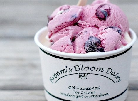 Ice-Cream, Blueberry