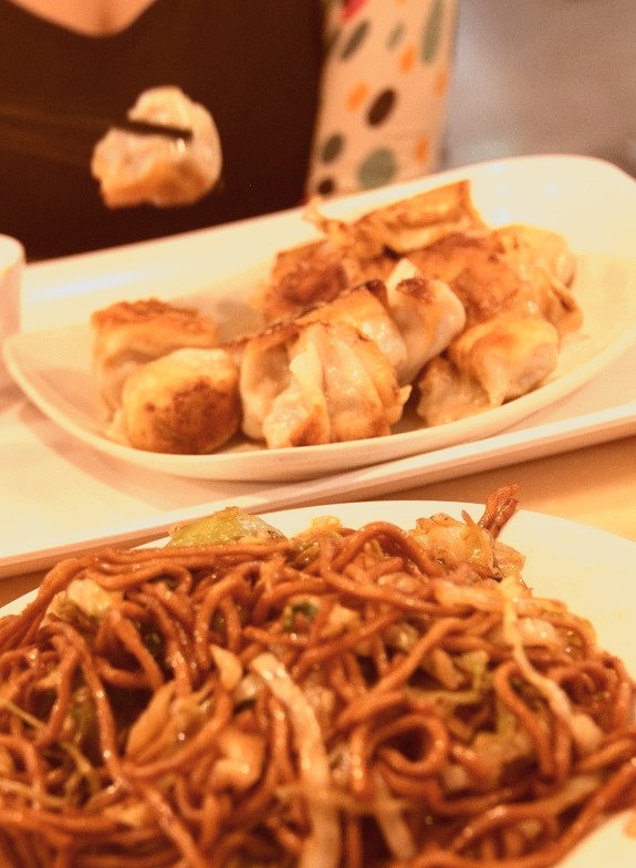 Chow Mein & Fried Dumplings