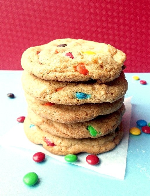 Recipe: Chewy M&M Cookies