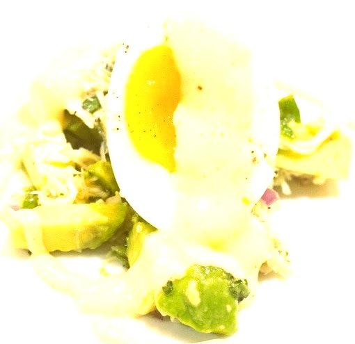 Dungeness Crab Salad with a 6-Minute Egg